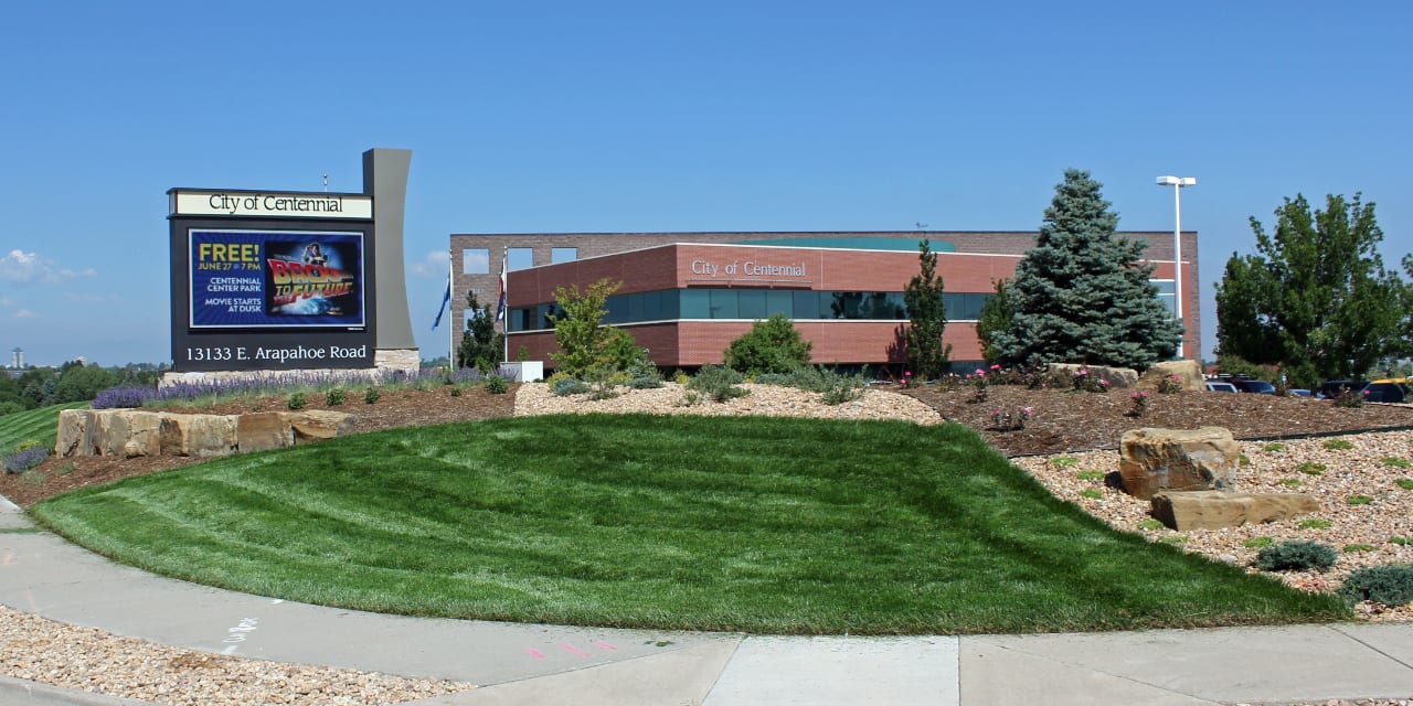 Civic Center in Centennial, CO where Basement Windows of Denver Operates