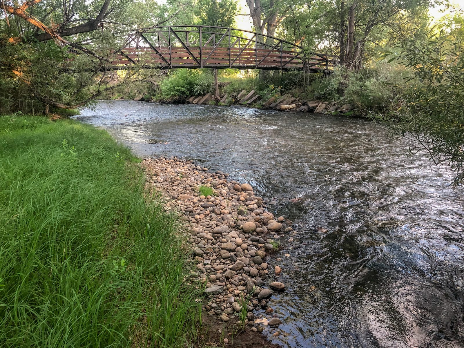 Bridge over Clear Creak in Wheatridge, CO